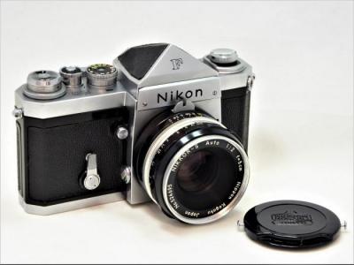 Nikon F Eyelevel Silver (S/N:640) W/1:2 f=5cm